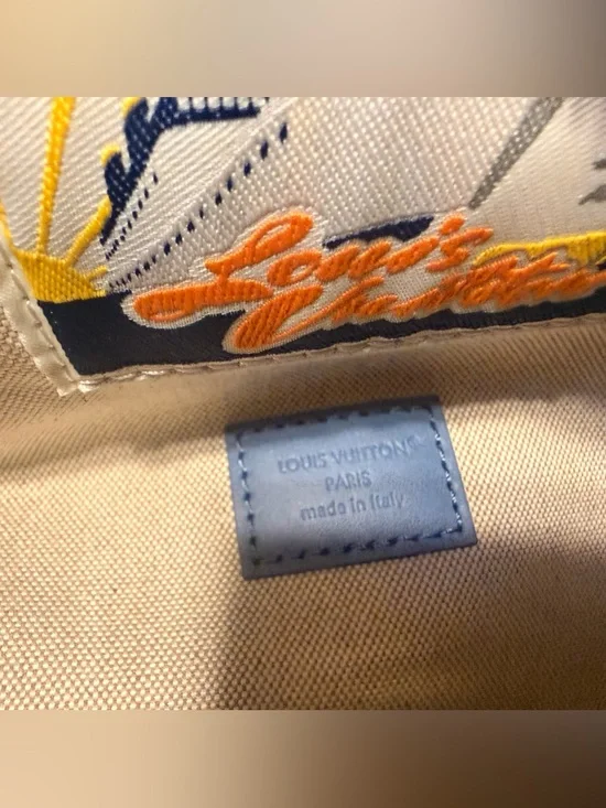 Louis Vuitton Denim Rush Bum Bag with Gold Hardware - Picture 15 of 15